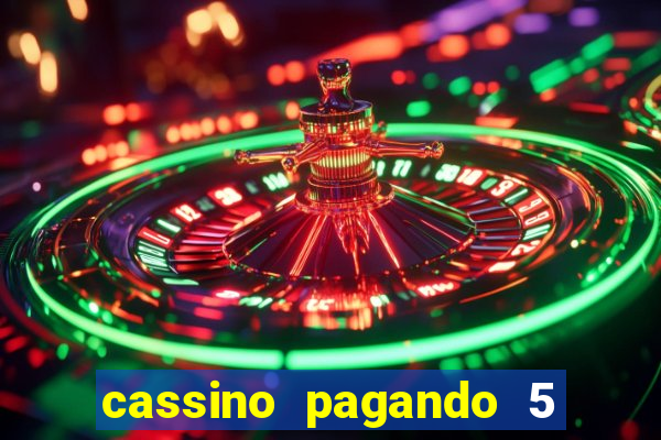 cassino pagando 5 reais no cadastro